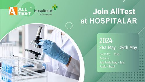أخبار الشركة الأخيرة عن انضم إلى AllTest في Hospitalar 2024