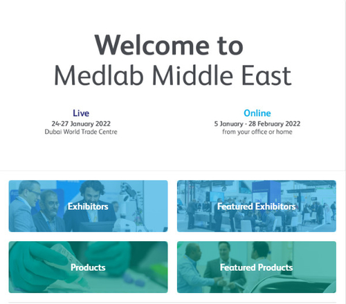Latest company news about تشارك ALLTEST في معرض Medlab Middle East 2022 عبر الإنترنت