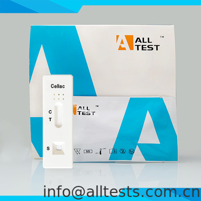 Good price كيسة الاختبار السريع لداء السيلياك (دم كامل / مصل / بلازما) اختبار الأمراض المعدية حساسية عالية الدقة الانترنت