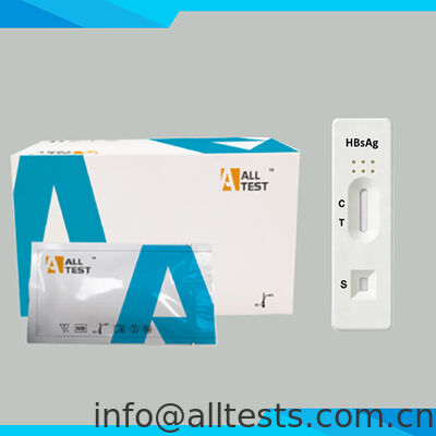 سعر جيد الاختبار السريع لـ HBsAg - لا يلزم وجود عازل للاختبار المضاد لـ Hepatitis B مع وقت القراءة 15 دقيقة ودقة عالية متصل