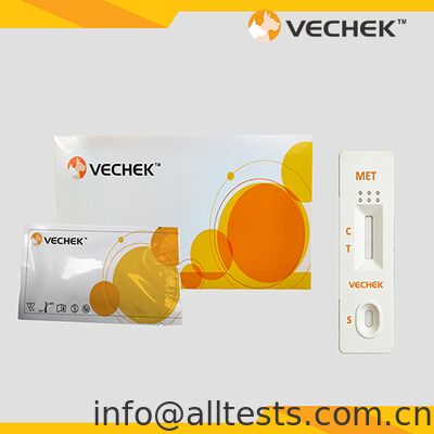 سعر جيد اختبار MET السريع للبول الكلبي والقططي مع وقت قراءة 5 دقائق دقة عالية لا يتطلب معدات الانترنت