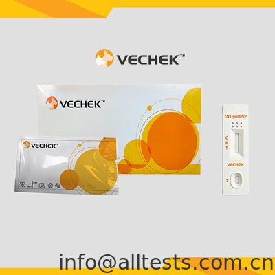 سعر جيد كاسيت اختبار سريع NT-proBNP للكلاب للاستخدام البيطري مع نتائج سريعة دقة عالية تشغيل بسيط الانترنت