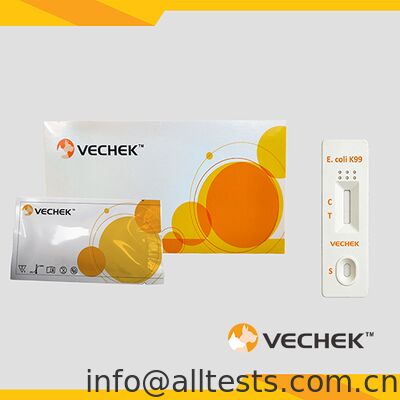 سعر جيد شريط اختبار سريع لمستضد الإشريكية القولونية في الأبقار للبراز، وقت قراءة 10 دقائق، دقة عالية، تشغيل بسيط الانترنت