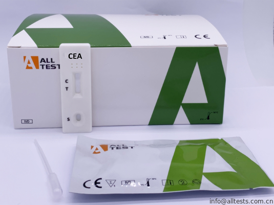 Good price مستضد سرطاني المنشأ (CEA) اختبار سريع كاسيت خطوة واحدة يمكن التخلص منها لتشخيص مع CE الانترنت
