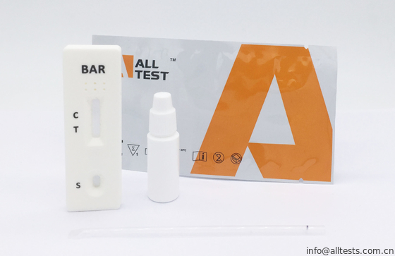 Good price 100ng / nl BAR مجموعة اختبار تعاطي المخدرات OEM باربيتورات التشخيص في الدم الكامل / المصل / البلازما الانترنت
