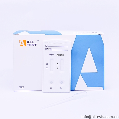 Good price مريحة Adenovirus و Rsv كومبو اختبار سريع كاسيت ، التشخيص اختبار كيت CE المعتمدة الانترنت