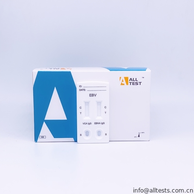 Good price EBV VCA و EBNA IgG Combo Rapid كاسيت (دم كامل / مصل / بلازما) الانترنت