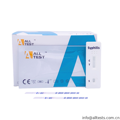 Good price مجموعة اختبار سريع لمرض الزهري الحساسة ، مجموعة اختبار التشخيص المنزلي اختبار الأمراض المعدية الانترنت