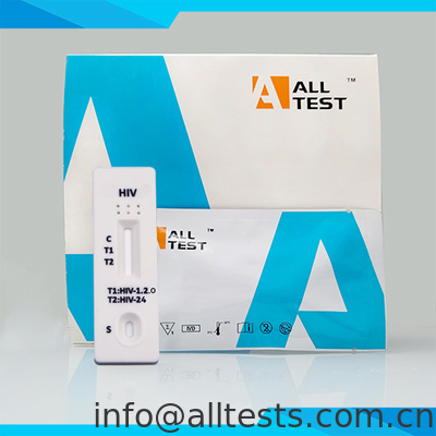 Good price فيروس نقص المناعة البشرية 1.2.O P24 كومبو اختبار سريع للدم البشري الكامل / المصل / البلازما الانترنت