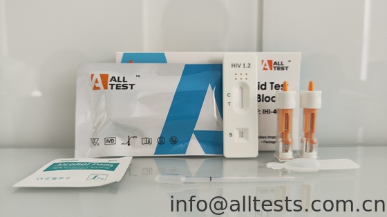 Good price فيروس نقص المناعة البشرية 1.2 اختبار سريع كاسيت اختبار ذاتي اختبار منزلي (دم كامل / بول / سائل الفم) الانترنت