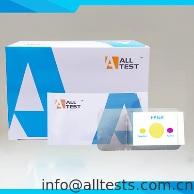 Good price مجموعة الاختبار السريع لـ H. pylori لـ Tartar الكشف النوعي عن Urease للعدوى Helicobacter pylori الانترنت