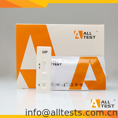 Good price 5 دقيقة وقت الاختبار DIP كاسيت اختبار السطح البلاستيك للحصول على نتائج دقيقة الانترنت