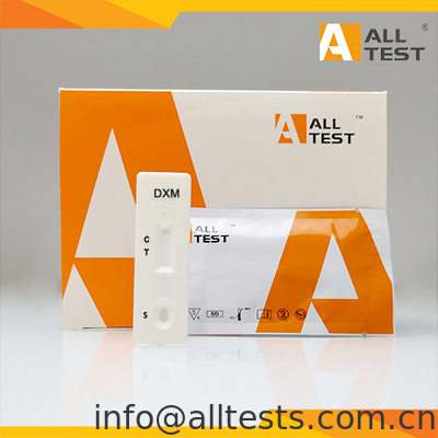 Good price شريط اختبار ديكستروميثورفان DXM عالي الدقة - يكشف عن ديكستروميثورفان الانترنت
