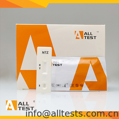 Good price 2000ng/mL قطع نيتازين NTZ كاسيت اختبار السطح مع نوع عينة السطح الانترنت