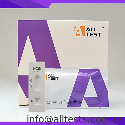 Good price اختبار الحمل السريع بالمقايسة المناعية اللوني السريع HCG في سائل الفم الانترنت