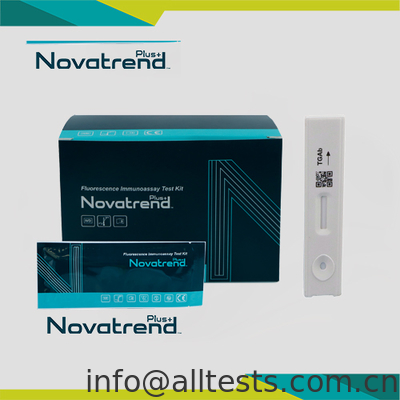 سعر جيد TGAb Test Cassette Fluorescence Immunoassay Kit for Whole Blood Serum Plasma الانترنت