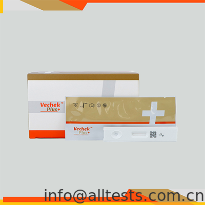 سعر جيد كاسيت اختبار مضاد CCV / CPV عالي الدقة لعينة البراز / القيء مع وقت قراءة 10 دقائق متصل