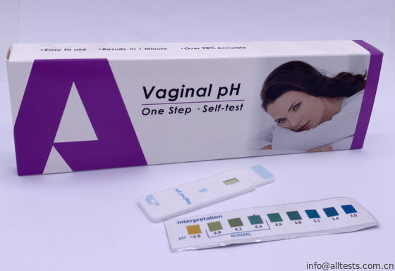 Good price حساسية عالية PH اختبار سريع شرائط المسحة المهبلية لا الصليب التفاعل للاستخدام المنزلي الانترنت