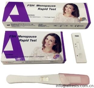 Good price FSH اختبار سريع مجموعات اختبار الكشف السريع في منتصف الطريق لهرمون تحفيز بصيلات الانترنت