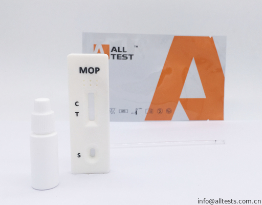 Good price 40ng MOP طقم اختبار تعاطي المخدرات للكشف عن المواد الأفيونية في الدم الكامل / المصل / البلازما الانترنت