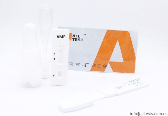 Good price دقيقة الأمفيتامين AMP 50 نانوغرام / ML اختبار التشخيص السريع أطقم السائل عن طريق الفم مع CE الانترنت