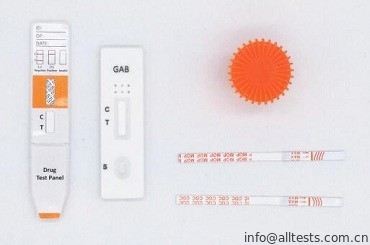 Good price 2000 Ng / Ml Gabapentin GAB مجموعة اختبار تعاطي المخدرات ، خطوة واحدة اختبار سريع عالية الدقة الانترنت