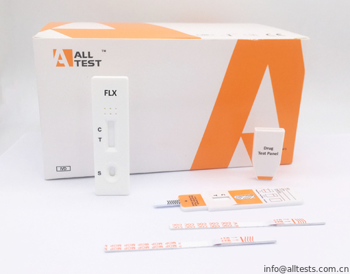 Good price طقم اختبار تعاطي المخدرات فلوكستين FLX 500 Ng / Ml ، اختبار تشخيص سريع خطوة واحدة الانترنت