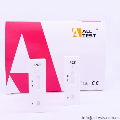 Good price مريحة لاستخدام أطقم اختبار سريع سريع وموثوق Procalcitonin (PCT) مع CE الانترنت