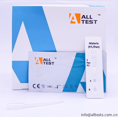 Good price خصوصية عالية الملاريا Pf / عموم.  اختبار سريع كاسيت / كيت في الدم الانترنت