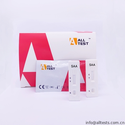 Good price قراءة سريعة SAA اختبار كاسيت سريع ، أطقم اختبار تشخيص سريع وافق CE الانترنت