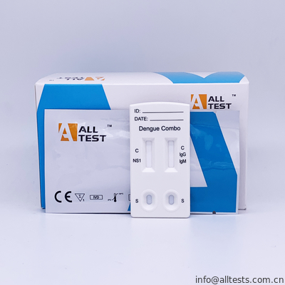 Good price مجموعات اختبار حمى الضنك IgG / IgM و NS1 السريعة التي تتميز ببداية مفاجئة للحمى الانترنت