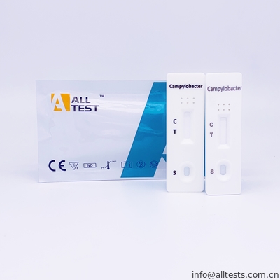 Good price جودة عالية Campylobacter اختبار كاسيت سريع مع CE الانترنت