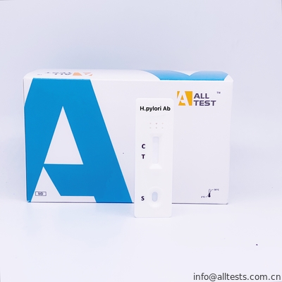 Good price H. بيلوري الأضداد السريع كاسيت اختبار (المصل / البلازما) مع CE الانترنت