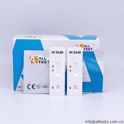 Good price ضمة الكوليرا O139 (VC O139) كاسيت اختبار سريع (البراز) الانترنت