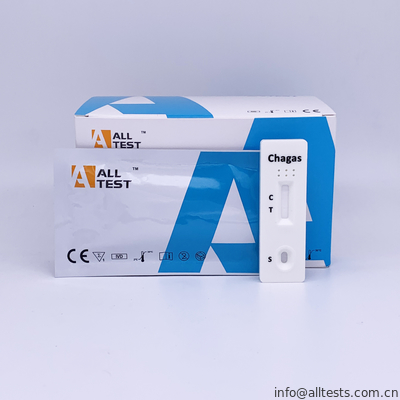 Good price شاغاس اختبار كاسيت السريع (المصل / البلازما) مع CE الانترنت