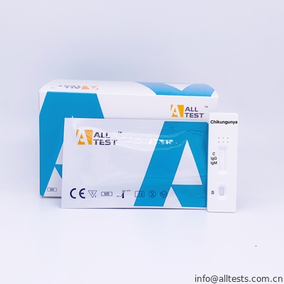 Good price Chikungunya IgG / IgM Rapid Test كاسيت (دم كامل / مصل / بلازما) الانترنت