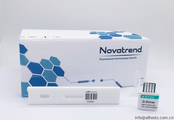 Good price اختبار التشخيص D-Dimer استخدمه محلل المقايسة المناعية لـ Novatrend في الدم البشري الكامل / المصل / البلازما الانترنت
