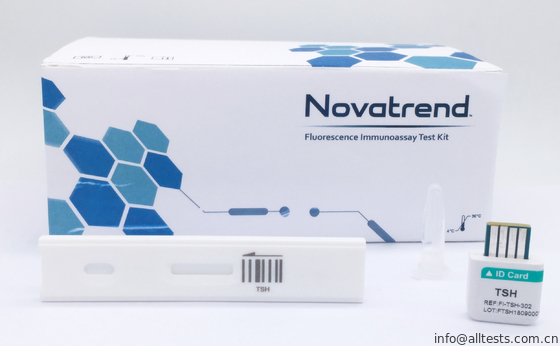 Good price هرمون محفز للهرمونات （TSH） اختبار الاستخدام بواسطة محلل مقايسة مناعية Novatrend fluorescence في المصل / البلازما الانترنت