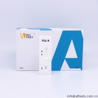 Good price كاسيت اختبار الإنفلونزا السريع مع نوع من نضح مسحة / أنف الانترنت