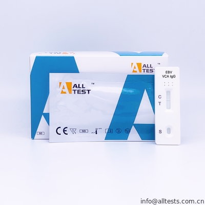 Good price EBV VCA IgG Quick Test كاسيت (دم كامل / مصل / بلازما) الانترنت