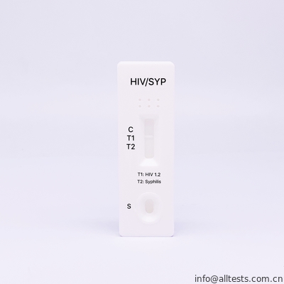 Good price HIV1.2 و مرض الزهري (في شريط واحد) Combo Rapid Test كاسيت بجودة عالية الانترنت