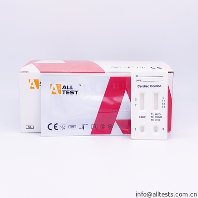 Good price اختبار التشخيص السريع H - FABP و Myoglobin / CK - MB / Troponin I Combo الانترنت
