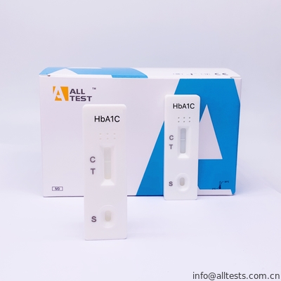 Good price شهادة CE الهيموغلوبين (HbA 1c) اختبار سريع في الدم كله الانترنت