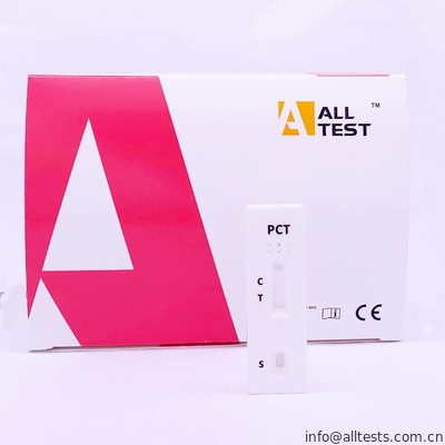 Good price CE مريحة لاستخدام أطقم اختبار سريعة وموثوقة Procalcitonin (PCT) الانترنت