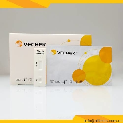 Good price أطقم الاختبار البيطري السريع Giardia Lamblia عينة البراز الانترنت