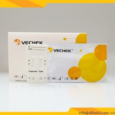 Good price Giardia Lamblia Rapid Test كاسيت البراز Trophozoite والأكياس الانترنت